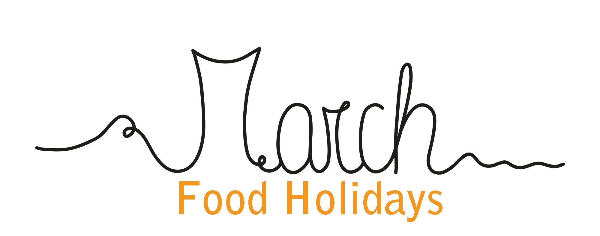 March Food Holidays Logo