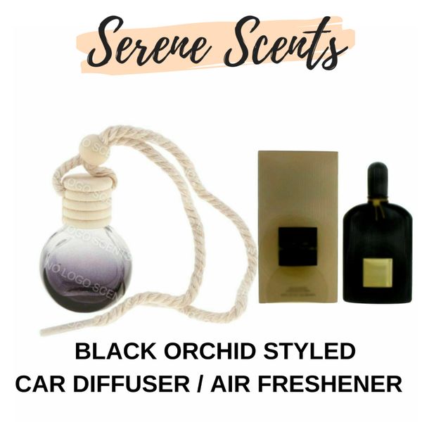 Black Orchid , Tom Ford Style Car Air Freshener / Hanging Diffuser