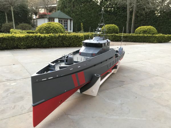 rc patrol boat