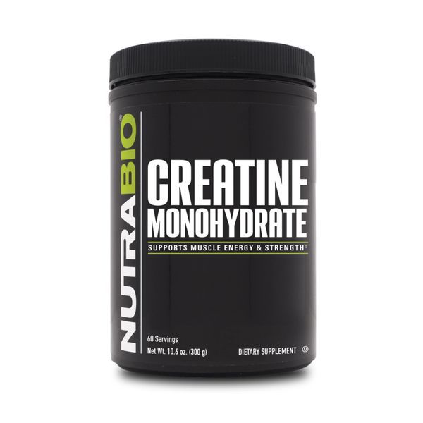 Creatine Monohydrate Powder 300 Grams (10.6oz), Unflavored