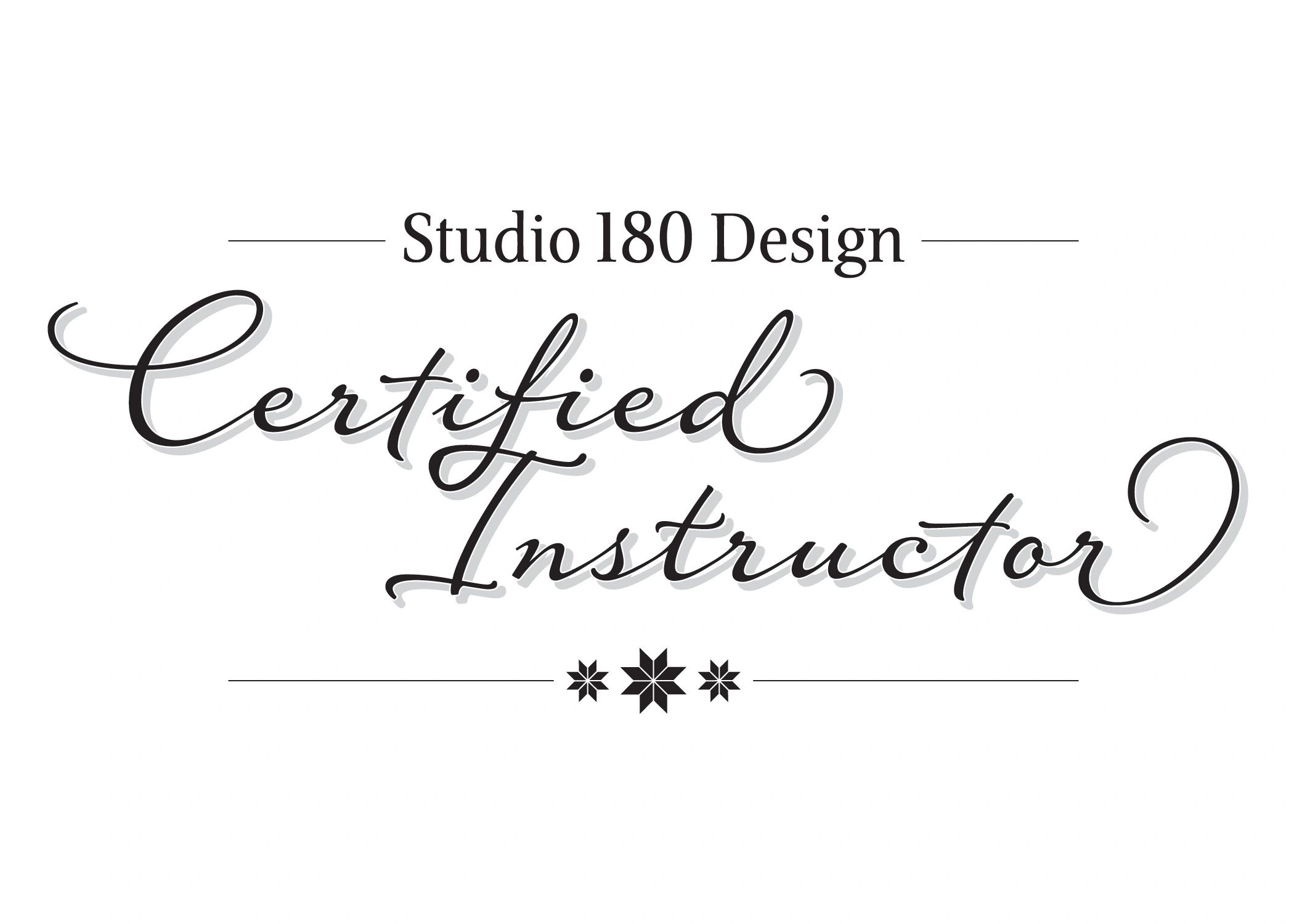 Certified Studio 180 Design Instructor