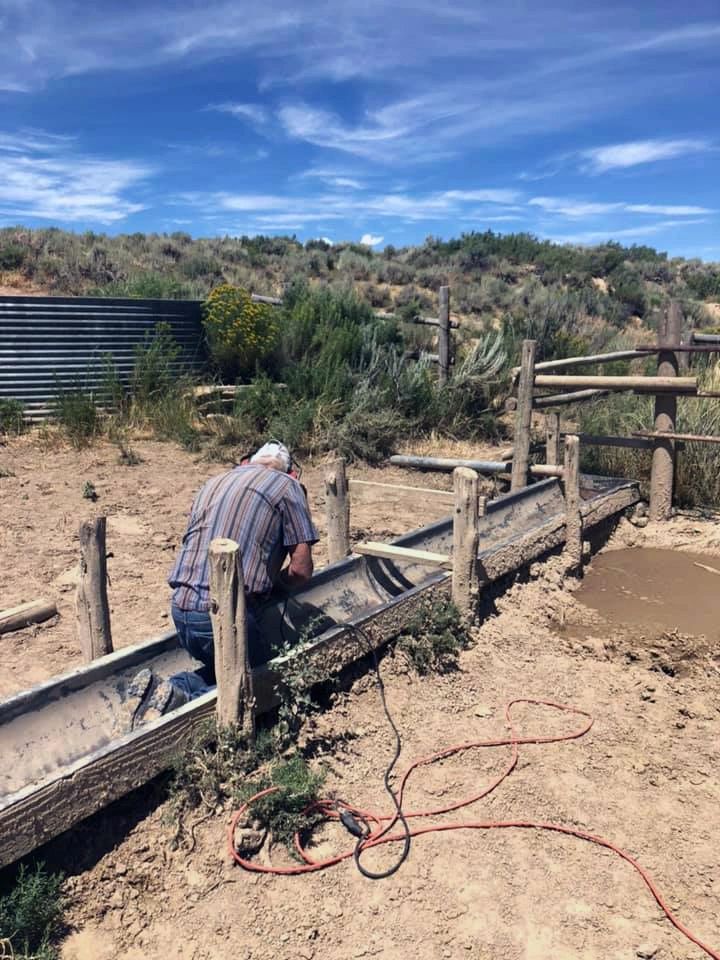 Jerry working on Sheepherders