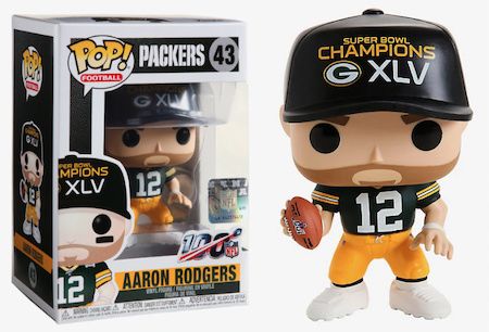 Funko NFL Mini Dorbz - Green Bay Packers - Aaron Rodgers