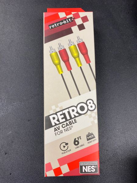 Retro 8 AV Cable for Nintendo Entertainment system