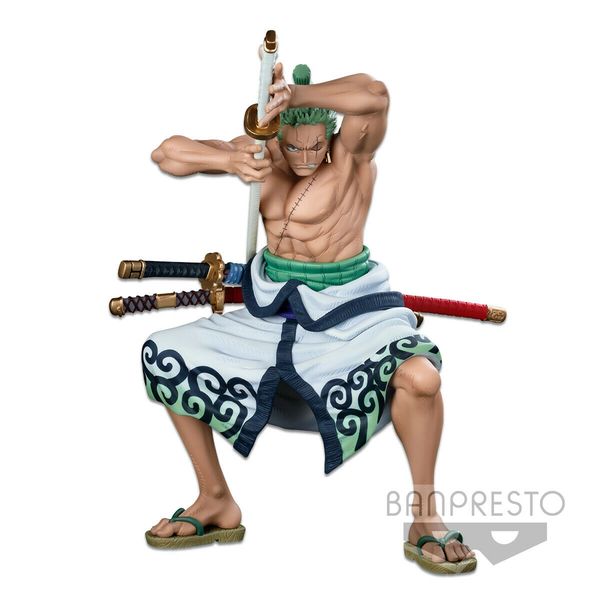 One Piece- World Figure colosseum 3 Super Masters Universe Roronoa Zoro