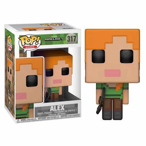 FUNKO POP GAMES: MINECRAFT - ALEX #317 (On Hand)