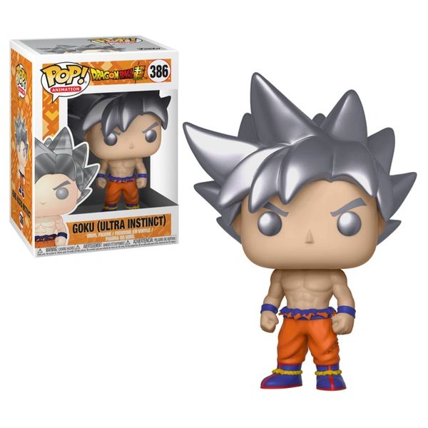 FUNKO POP ANIMATION: DRAGON BALL Z - GOKU (ULTRA INSTINCT) #386 (On Hand)