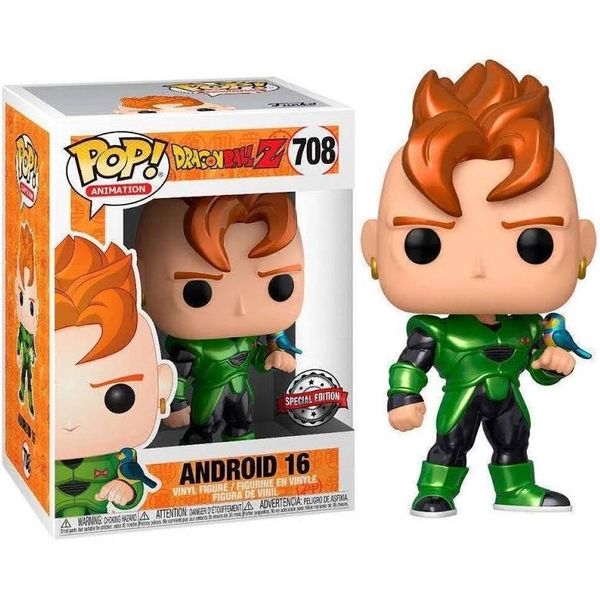 FUNKO POP ANIMATION: DRAGON BALL Z - ANDROID 16 #708 (On Hand)