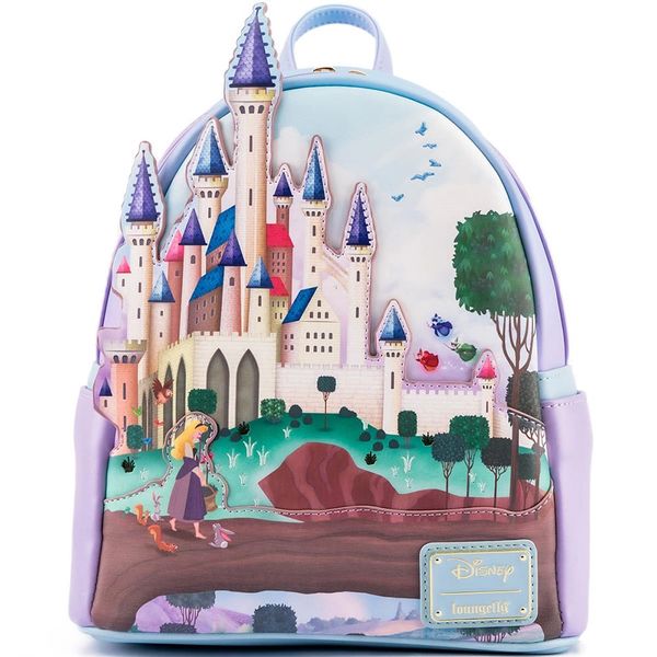 Loungefly Sleeping Beauty Castle Collection Mini Backpack