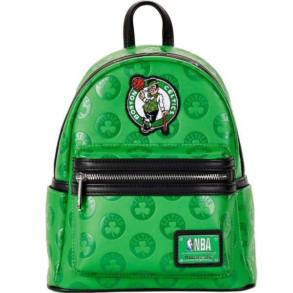 Loungefly NBA Boston Celtics Debossed Logo Mini-Backpack