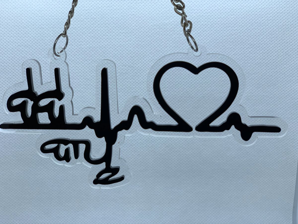 Bebe Bapu With Heartbeat Hanging Bebe Bapu With Heartbeat Hanging