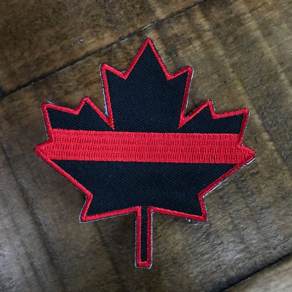 Thin Red Line Canada Maple Leaf Patch