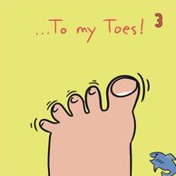 The wiggling toes on page 3 setup the rhymes for the remainder of the book!

"What color is the fish