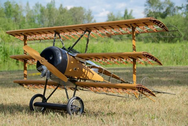 Fokker Dr I Museum Quality Kit 1 12 Scale Arizona Aircraft Replicas Arizona Models