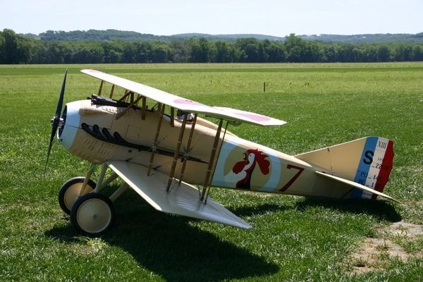 Spad best sale rc plane