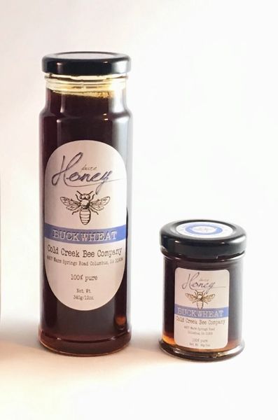 Buckwheat Honey Sampler : 3 oz. and 12 oz.