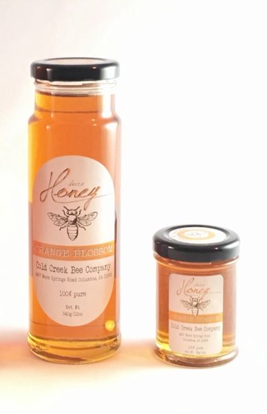 Orange Blossom Honey Sampler : 3 oz. and12 oz.