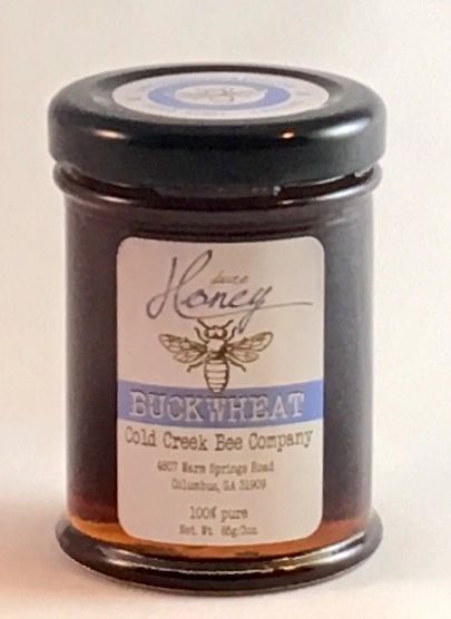 Buckwheat Honey : Pair, two 3 oz. jars