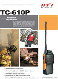 TC-610P Professional Two Way Radio