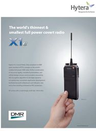 X1e- World's Thinest & Smallest Full Power Covert Radio