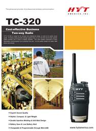 TC-320 Two Way Radio