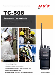TC-508 Commercial Two Way Radio