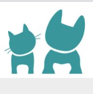 cat and dog logo