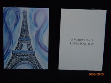 Eiffel Tower Card