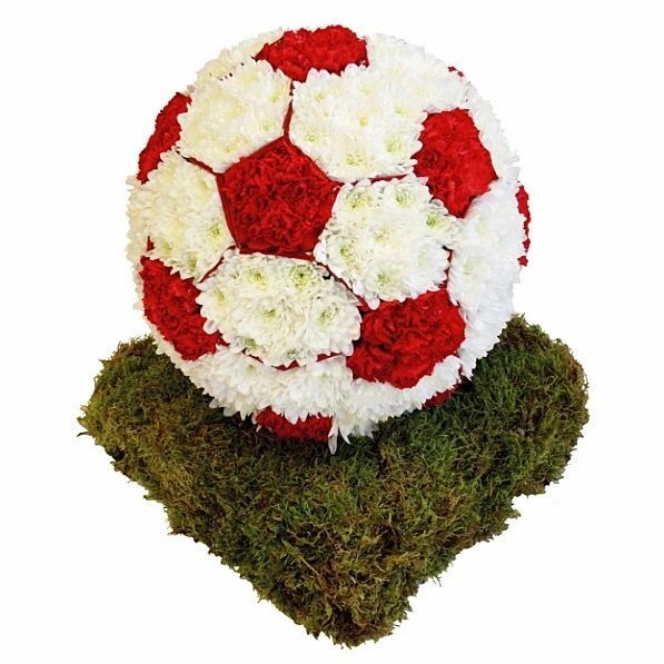 3D football UK flower delivery service, for all of your floristry needs.