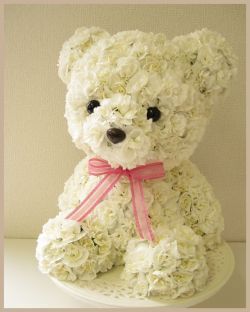 3d teddy bear store funeral flowers