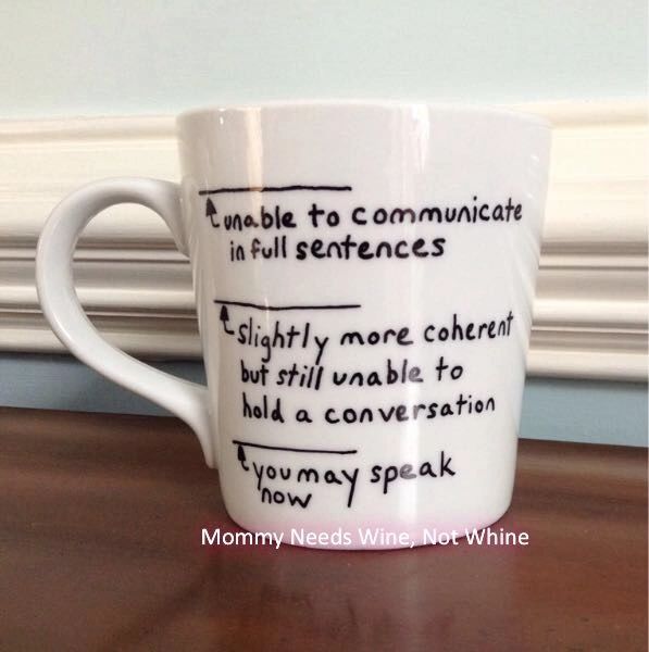 Unable to Communicate/You May Speak Now Coffee Mug
