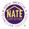NATE certified logo