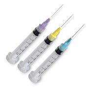 Pre-Tipped Irrigation Syringe Combo Set (Luer Lock) With Side Port/Probe Needles Tip 100pcs/box - 23Gauge