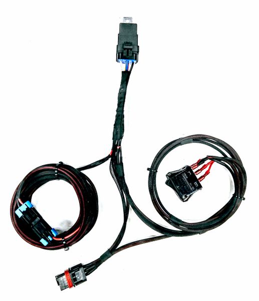 2018 - 2024 Polaris Ranger XP 1000 / 1000 Front or Rear Light Harness Kit with Waterproof Relay - Plug and Play