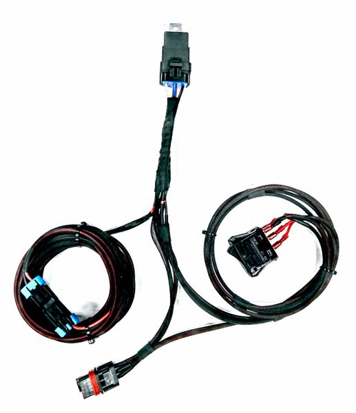 2018 - 2025 Polaris Ranger XP 1000 / 1000 Front or Rear Light Harness Kit with Waterproof Relay - Plug and Play