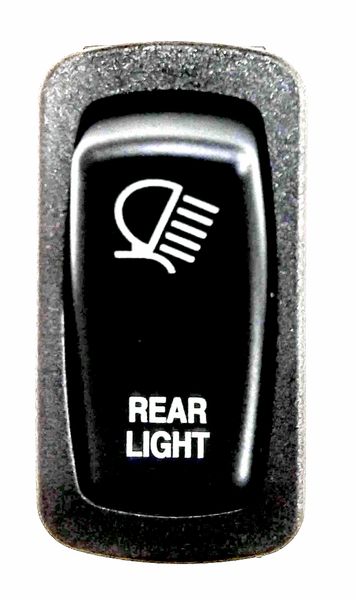2018 - 2025 Polaris Ranger XP 1000 / 1000 Rear Light Switch - Exact OEM Look - Blue LED