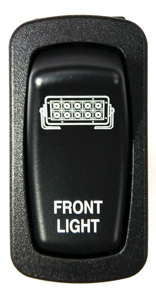 "BACKORDERED" - 2018 - 2025 Polaris Ranger XP 1000 / 1000 Dash Switch - Front Light - Blue LED