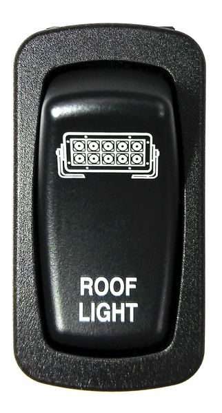 "BACKORDERED" - 2018 - 2024 Polaris Ranger XP 1000 / 1000 Dash Switch - Roof Light - Blue LED