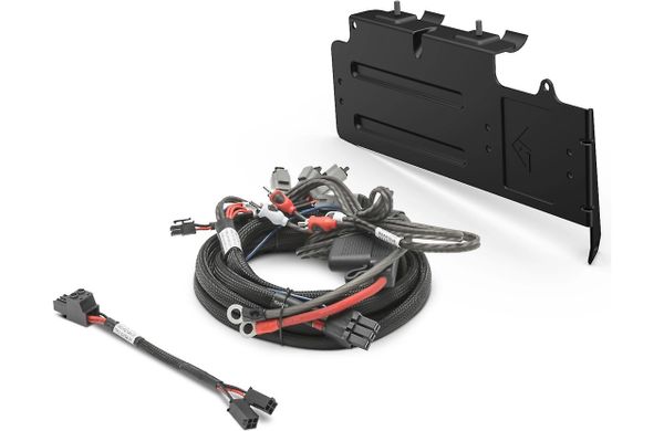 "OPEN BOX - MOUNT ONLY" - 2017 - 2023 Can Am X3 Rockford Fosgate RFX3-K8 8-gauge amp wiring kit and mounting bracket