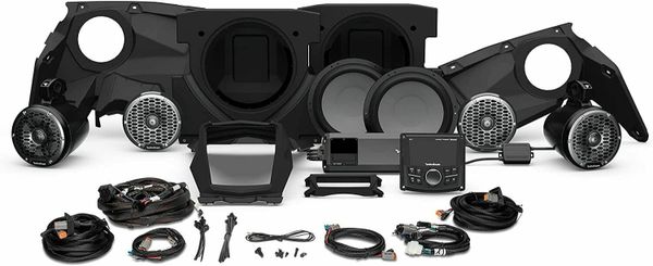 2017 - 2024 Can Am X3 Rockford Fosgate X317 PMX-1 STG5 Audio Kit - 1500 Watt Amp - Front Speakers - 6.5" Rear Speakers - Two 10" Subwoofers - Optional Upgrades Available