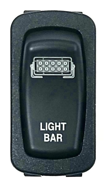 2018 - 2024 Polaris Ranger XP 1000 / 1000 Dash Switch - Light Bar - Blue LED