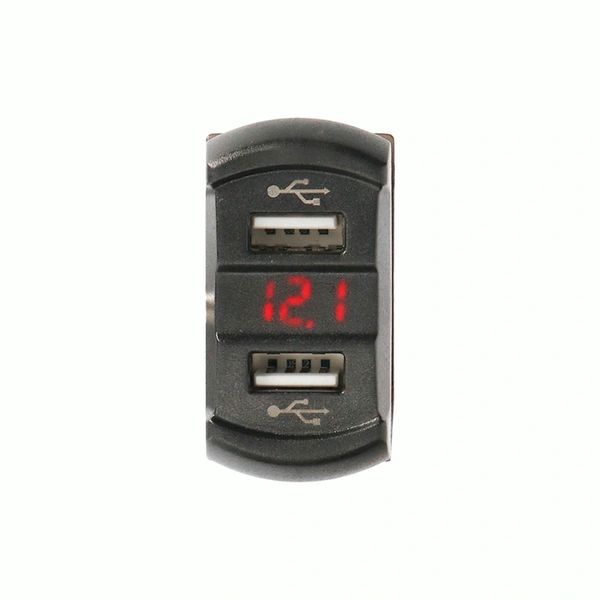 Dual USB Charging Port and Volt Meter