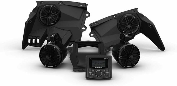 2017 - 2025 Rockford Fosgate Can Am X317-STG2 Audio Kit - Front Speakers - Rear Speakers - Optional Upgrades Available