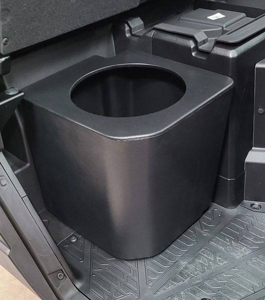 2018 - 2024 Polaris Ranger XP 1000 Unloaded Subwoofer Enclosure - Fits 10" Subwoofers