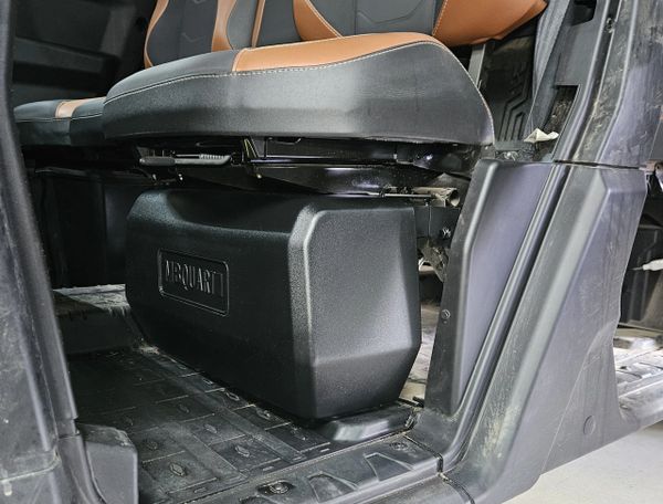 2017 - 2025 Can Am Defender Dual 10" Subwoofer Kit - Built-In 400 Watt Amplifier - Works with all radios that has an RCA Sub Input