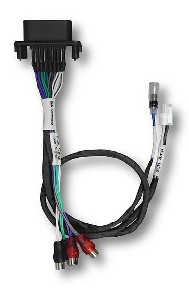 2025 - 2026 Polaris Ranger XP 1000 / 1000 Ride Command Add-On Amplifier Harness - Replace the factory amplifier with an aftermarket amplifier using this harness