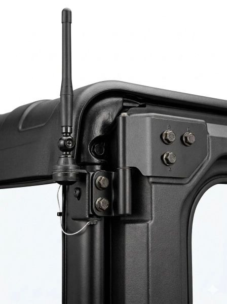 "BACKORDERED" - 2015 - 2027 Polaris Ranger XP 900 / XP 1000 / 1000 Amplified FM Antenna Kit - Fits Ride Command or Non-Ride Command Models - 100% Money Back Guarantee