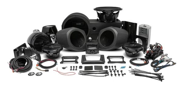 Rockford Fosgate GNRL-STAGE 2ステレオとフロントロワースピーカー