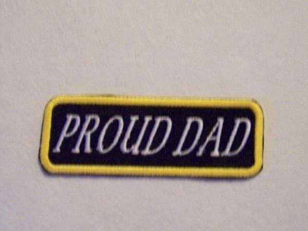 PROUD DAD (white/yellow)
