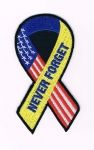 AMERICAN FLAG YELLOW RIBBON (NEVER FORGET)